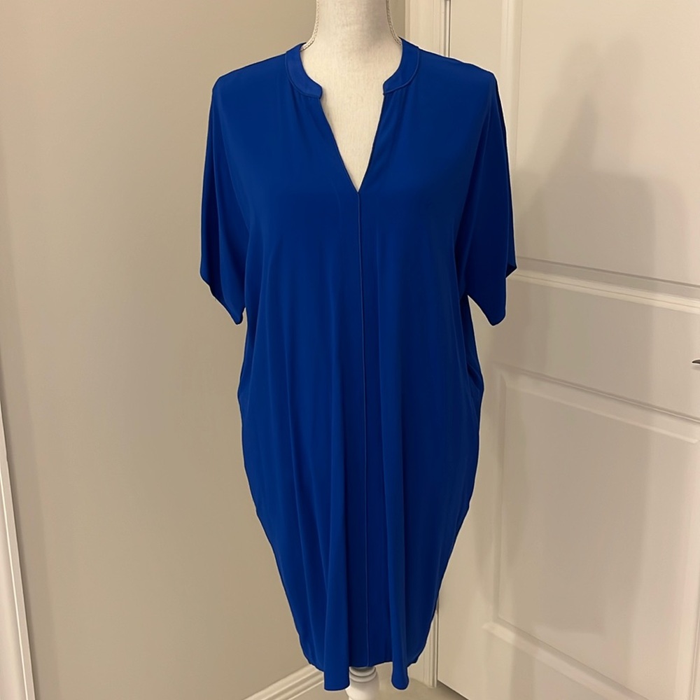 Vince vibrant blue dress size M